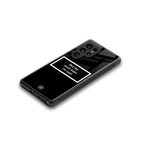 mom says i'm cool black back phone cover | glass case for samsung galaxy s25 ultra