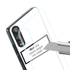 mom says i'm cool white back phone cover | glass case for oneplus nord ce 4 lite