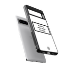 mom says i'm cool white back phone cover | glass case for google pixel 8 pro