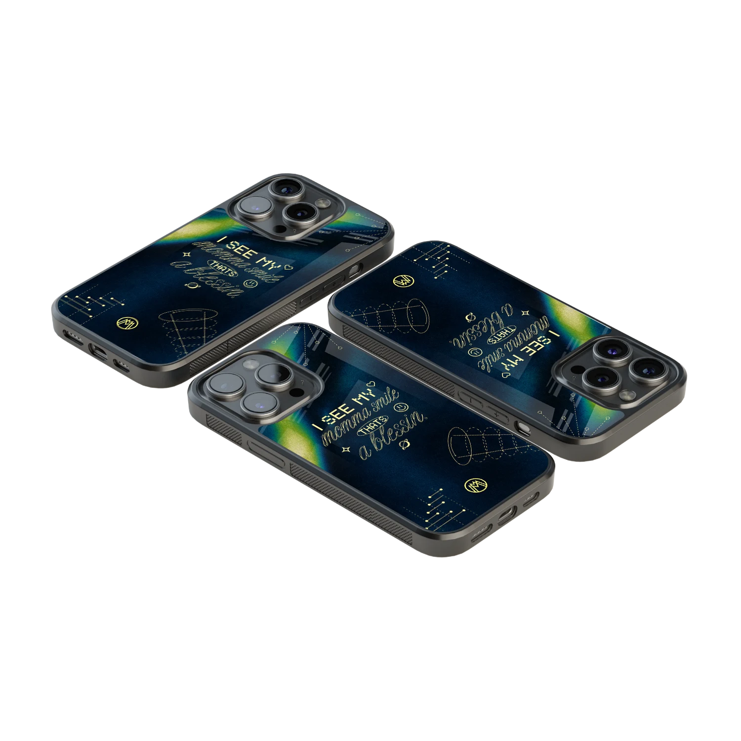 Luxury Glass Back Mobile Cover for iPhone, Samsung Galaxy, OnePlus, Pixel, Redmi & More
