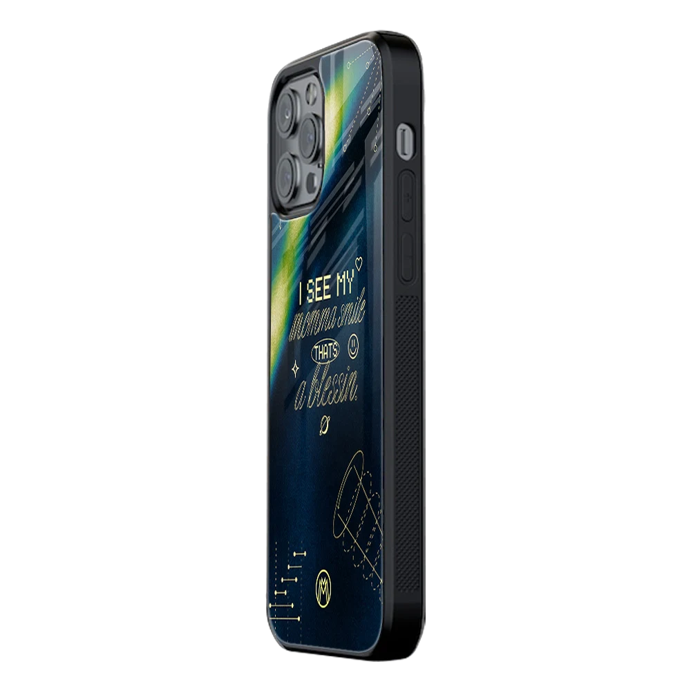 Slim Glass Back Phone Case for Multiple Brands iPhone, Samsung, Redmi, OnePlus, Oppo, Vivo