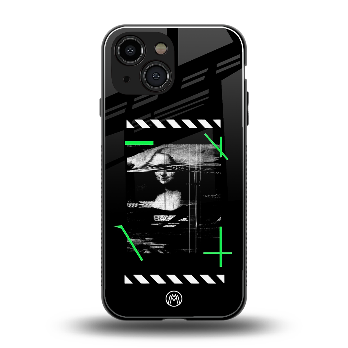 mona lisa art back phone cover | glass case for iphone 13 mini