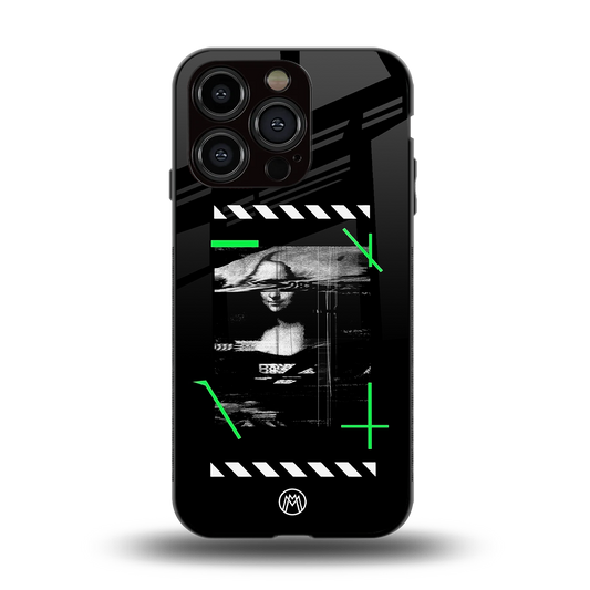 mona lisa art back phone cover | glass case for iphone 13 pro