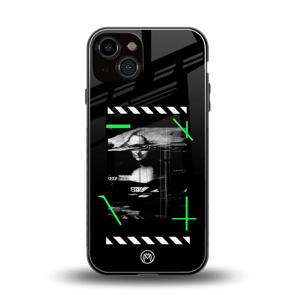 mona lisa art back phone cover | glass case for iphone 13