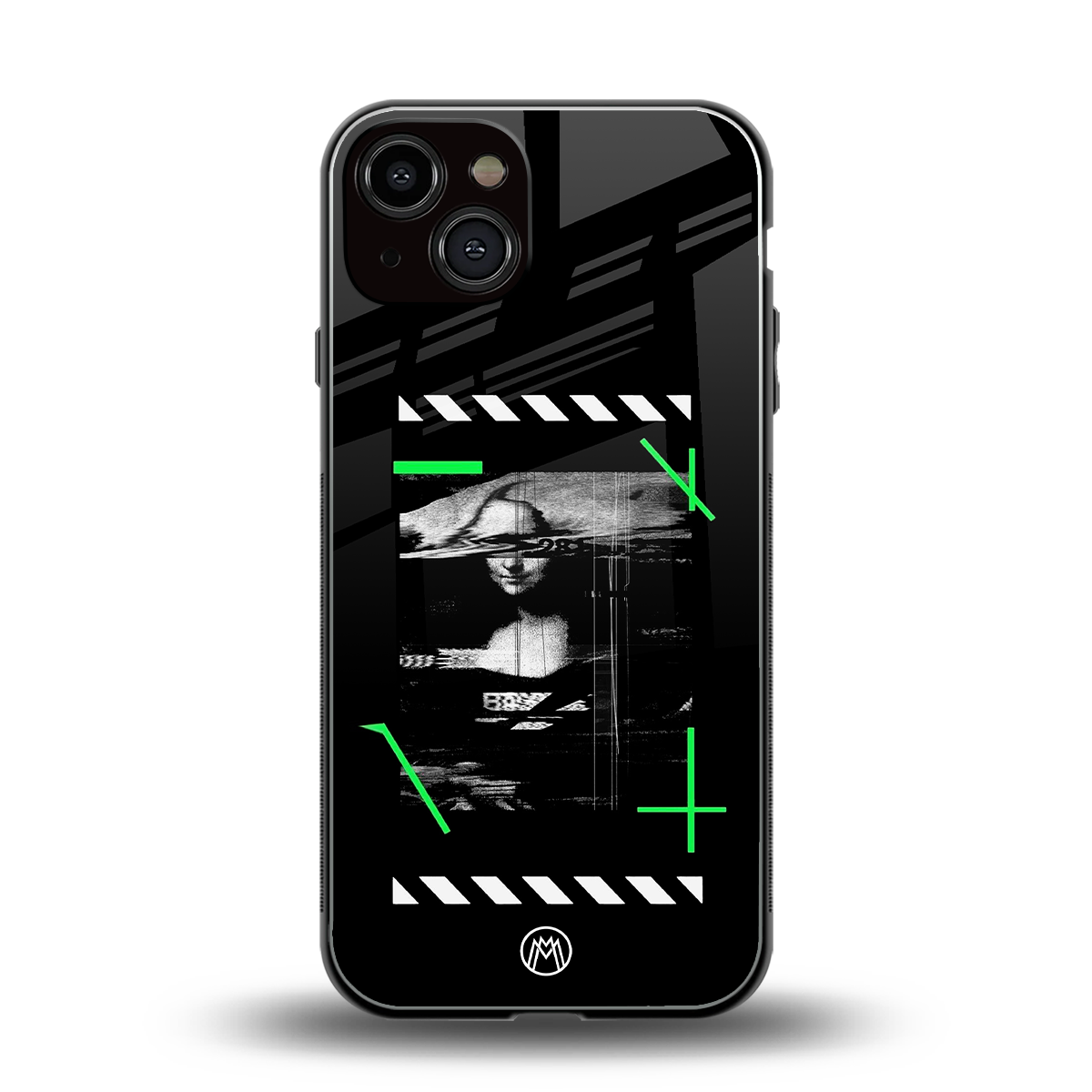 mona lisa art back phone cover | glass case for iphone 13