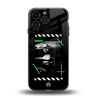 mona lisa art back phone cover | glass case for iphone 14 pro max