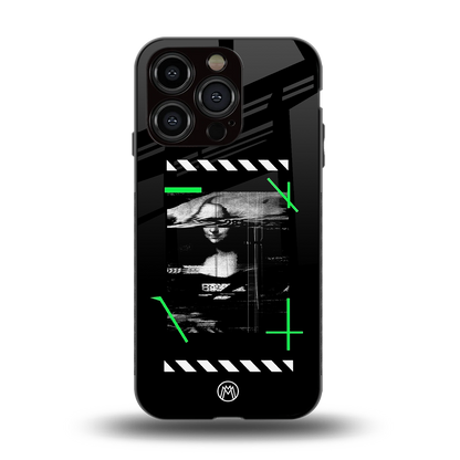mona lisa art back phone cover | glass case for iphone 14 pro