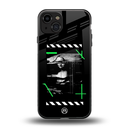 mona lisa art back phone cover | glass case for iphone 15