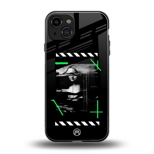 mona lisa art back phone cover | glass case for iphone 15