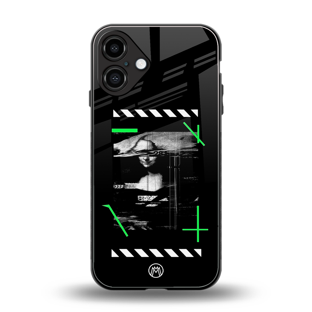 mona lisa art back phone cover | glass case for iphone 16 plus