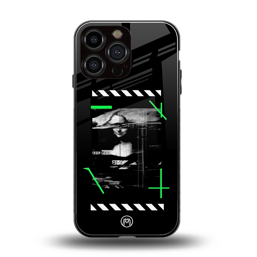 mona lisa art back phone cover | glass case for iphone 16 pro max