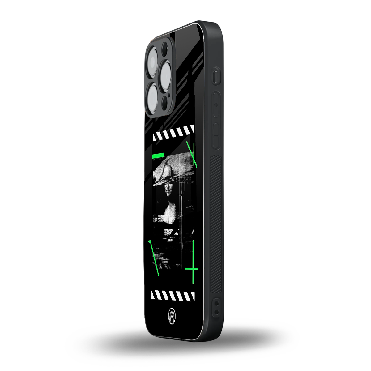 mona lisa art back phone cover | glass case for iphone 16 pro max