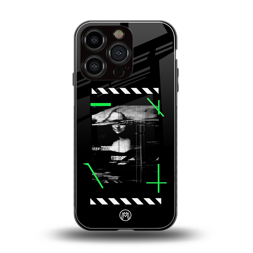 mona lisa art back phone cover | glass case for iphone 16 pro