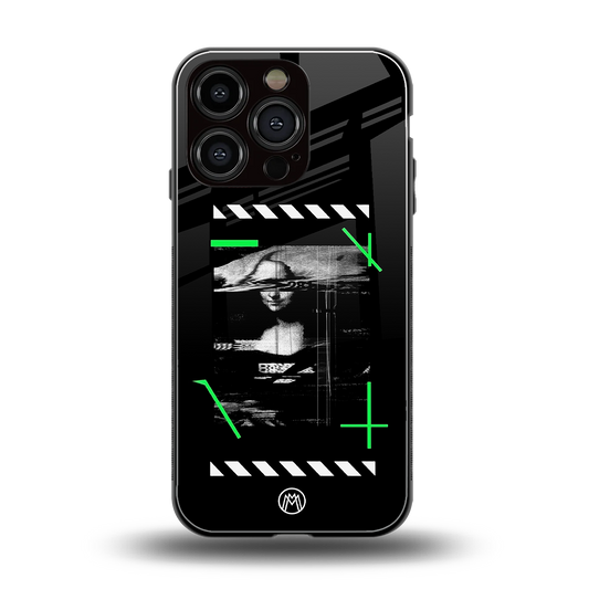 mona lisa art back phone cover | glass case for iphone 16 pro
