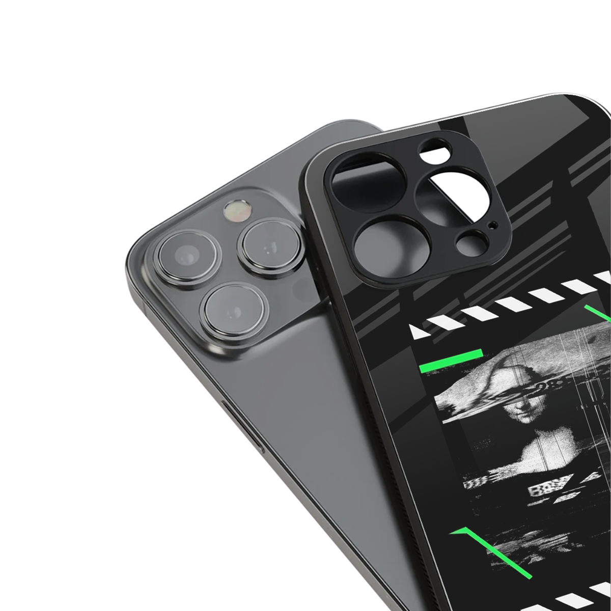 mona lisa art back phone cover | glass case for iphone 14