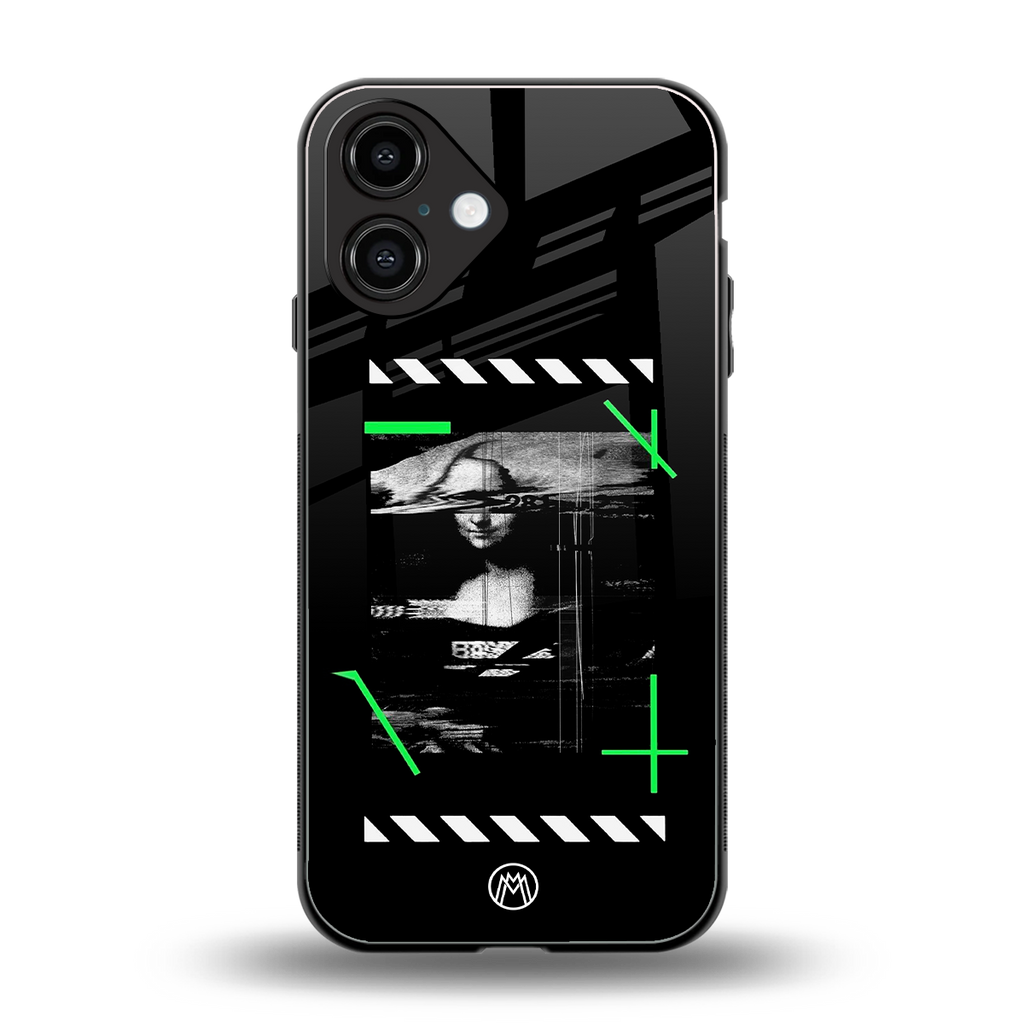 mona lisa art back phone cover | glass case for iphone 16