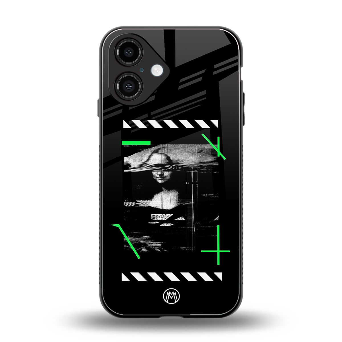 mona lisa art back phone cover | glass case for iphone 16