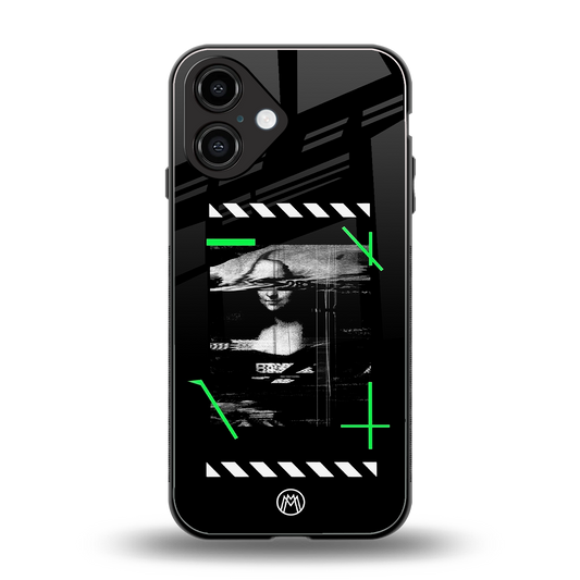 mona lisa art back phone cover | glass case for iphone 16