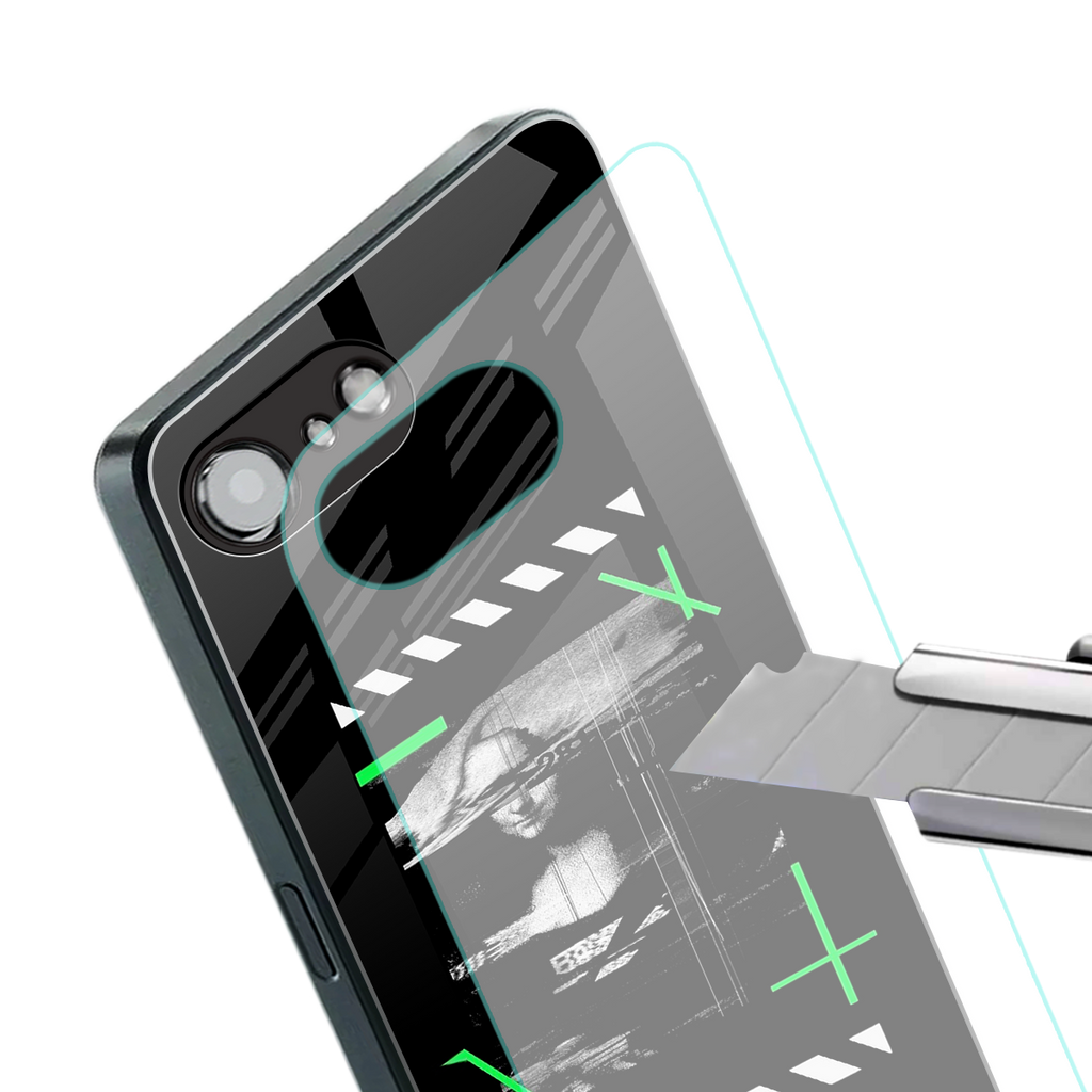 mona lisa art back phone cover | glass case for iphone 16e