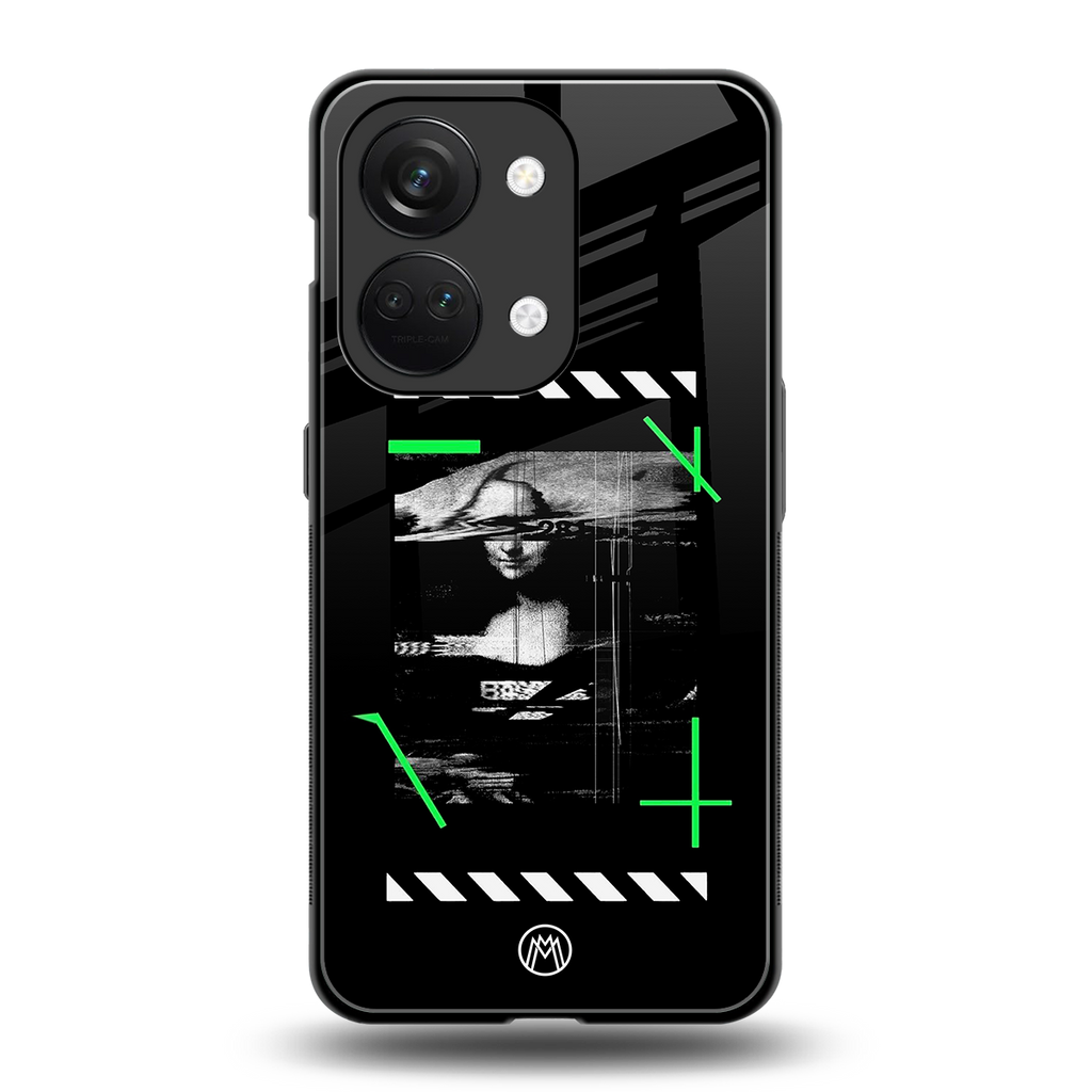 mona lisa art back phone cover | glass case for oneplus nord 3