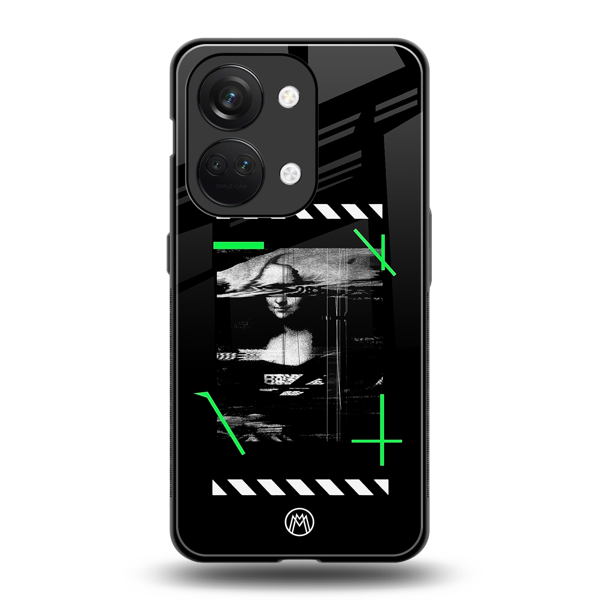 mona lisa art back phone cover | glass case for oneplus nord 3