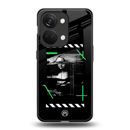 mona lisa art back phone cover | glass case for oneplus nord 3