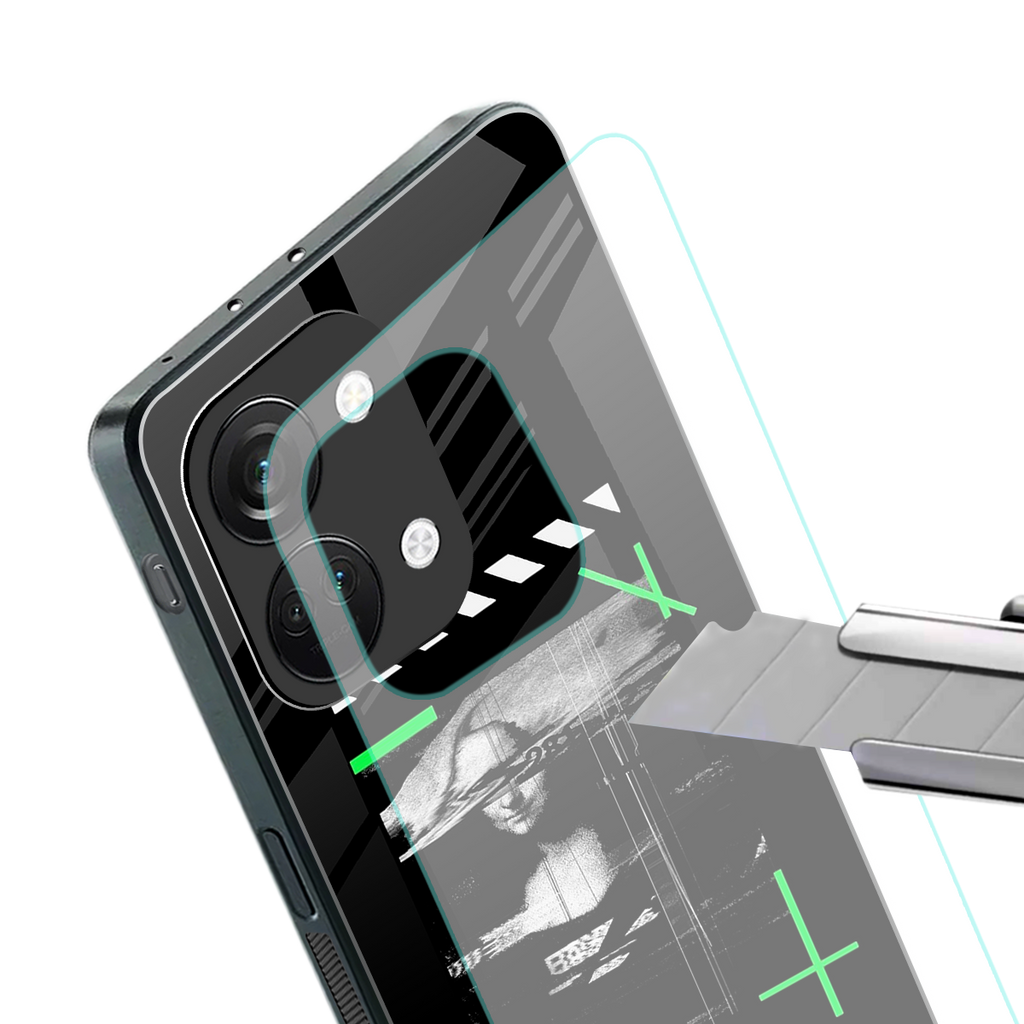 mona lisa art back phone cover | glass case for oneplus nord 3