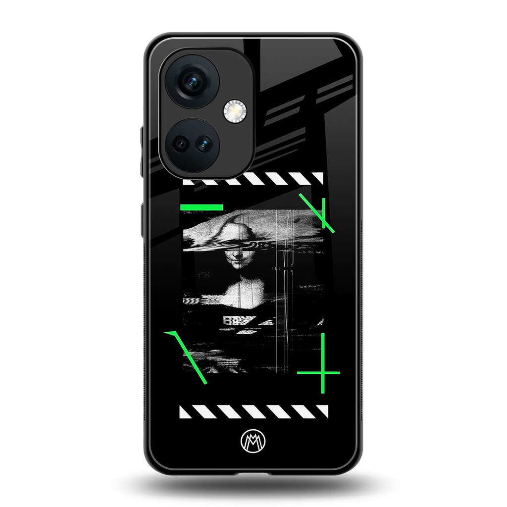 mona lisa art back phone cover | glass case for oneplus nord ce 3