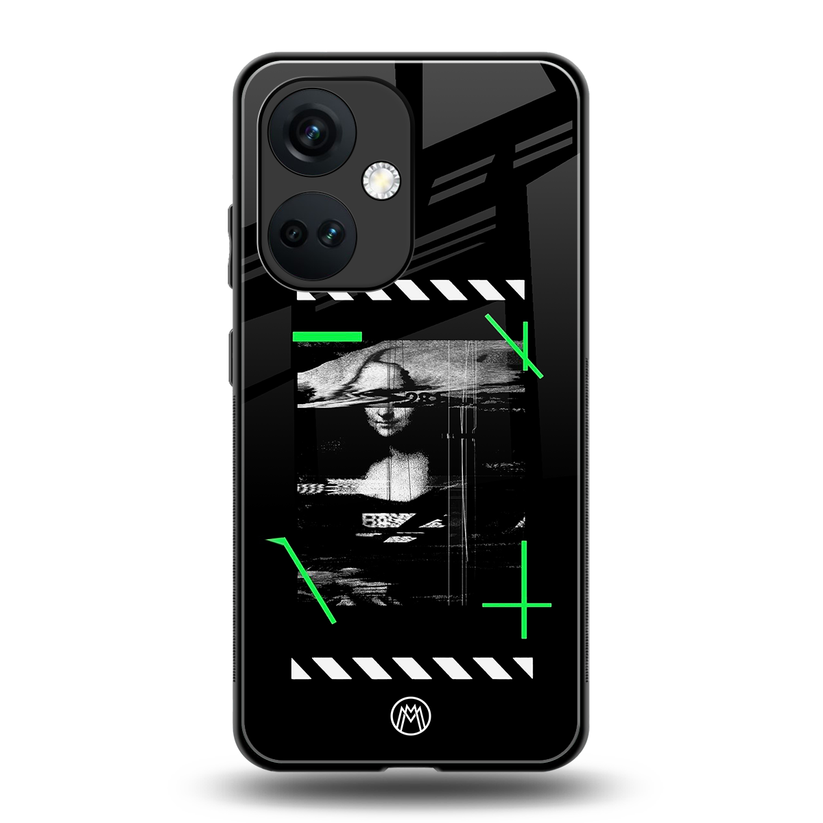 mona lisa art back phone cover | glass case for oneplus nord ce 3