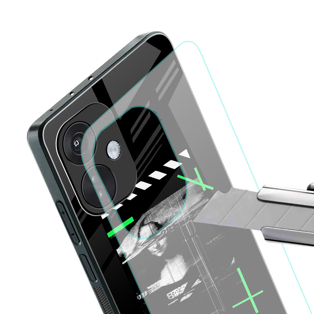mona lisa art back phone cover | glass case for oneplus nord ce 3