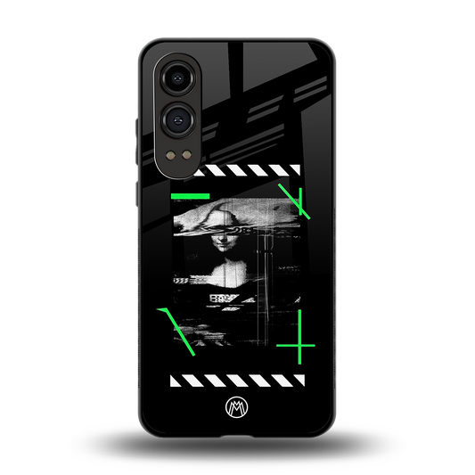 mona lisa art back phone cover | glass case for oneplus nord ce 4 lite