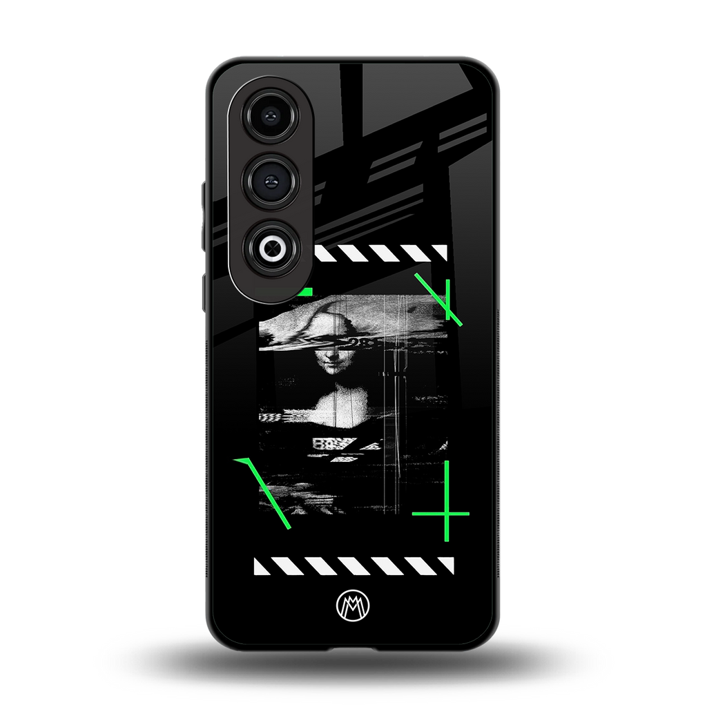 mona lisa art back phone cover | glass case for oneplus nord ce 4
