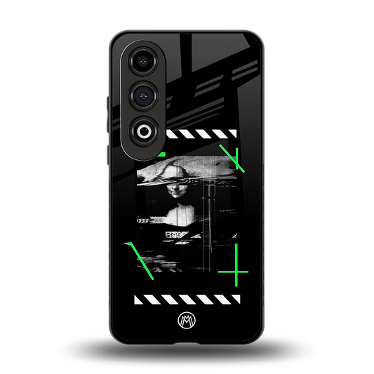 mona lisa art back phone cover | glass case for oneplus nord ce 4