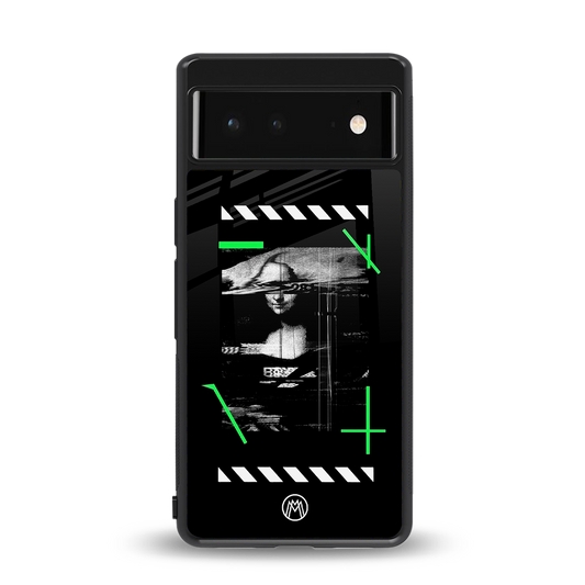 mona lisa art back phone cover | glass case for google pixel 6