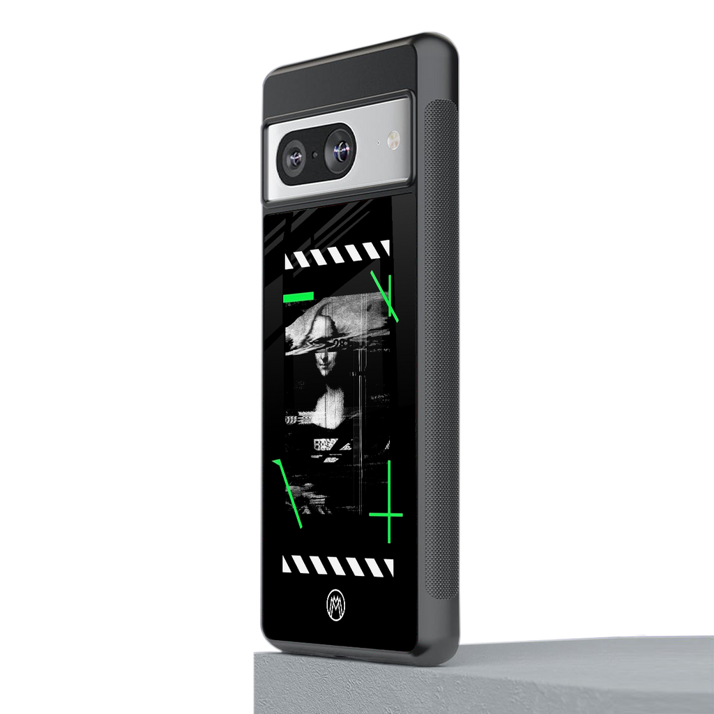 mona lisa art back phone cover | glass case for Google Pixel 8