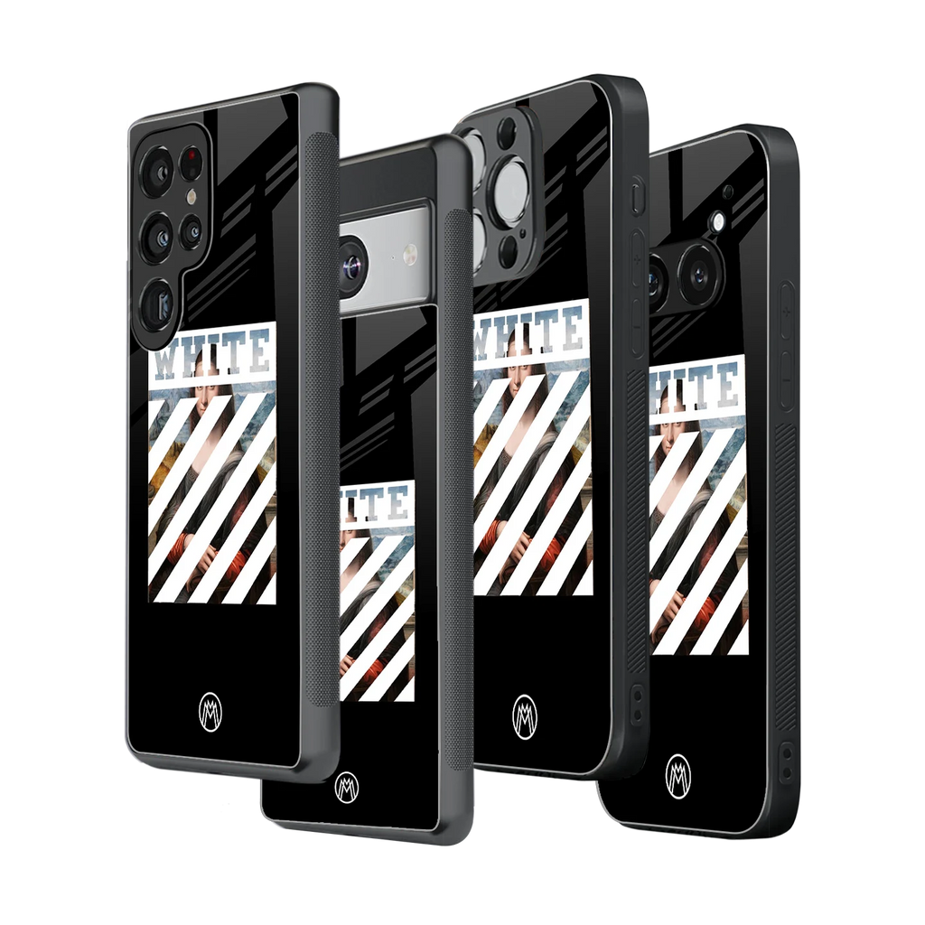 Stylish Glass Back Case for All Smartphones iPhone, Samsung, OnePlus, Pixel, Redmi, Oppo, Vivo, Motorola