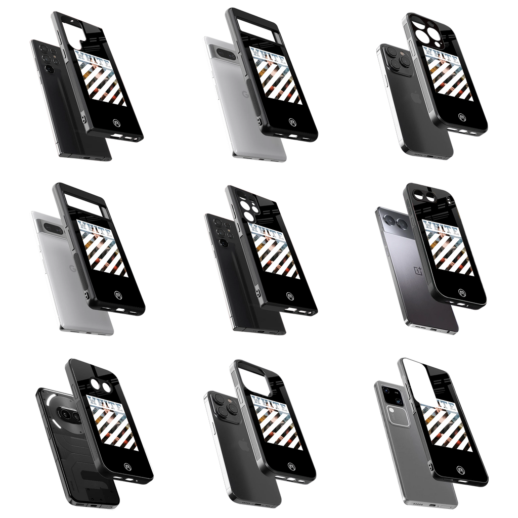 Durable Glass Back Mobile Case for iPhone, Samsung, OnePlus, Google Pixel, Redmi, Vivo, Oppo