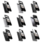 Durable Glass Back Mobile Case for iPhone, Samsung, OnePlus, Google Pixel, Redmi, Vivo, Oppo