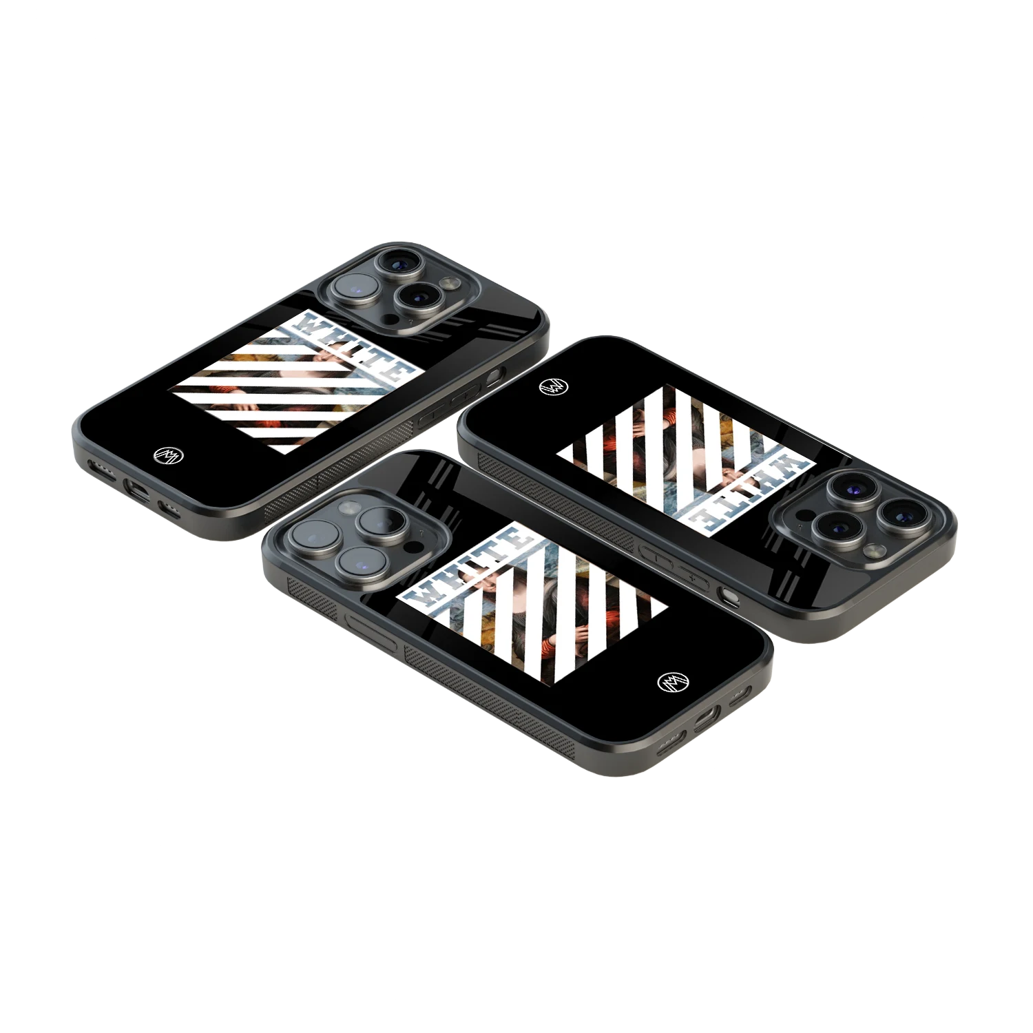 Luxury Glass Back Mobile Cover for iPhone, Samsung Galaxy, OnePlus, Pixel, Redmi & More
