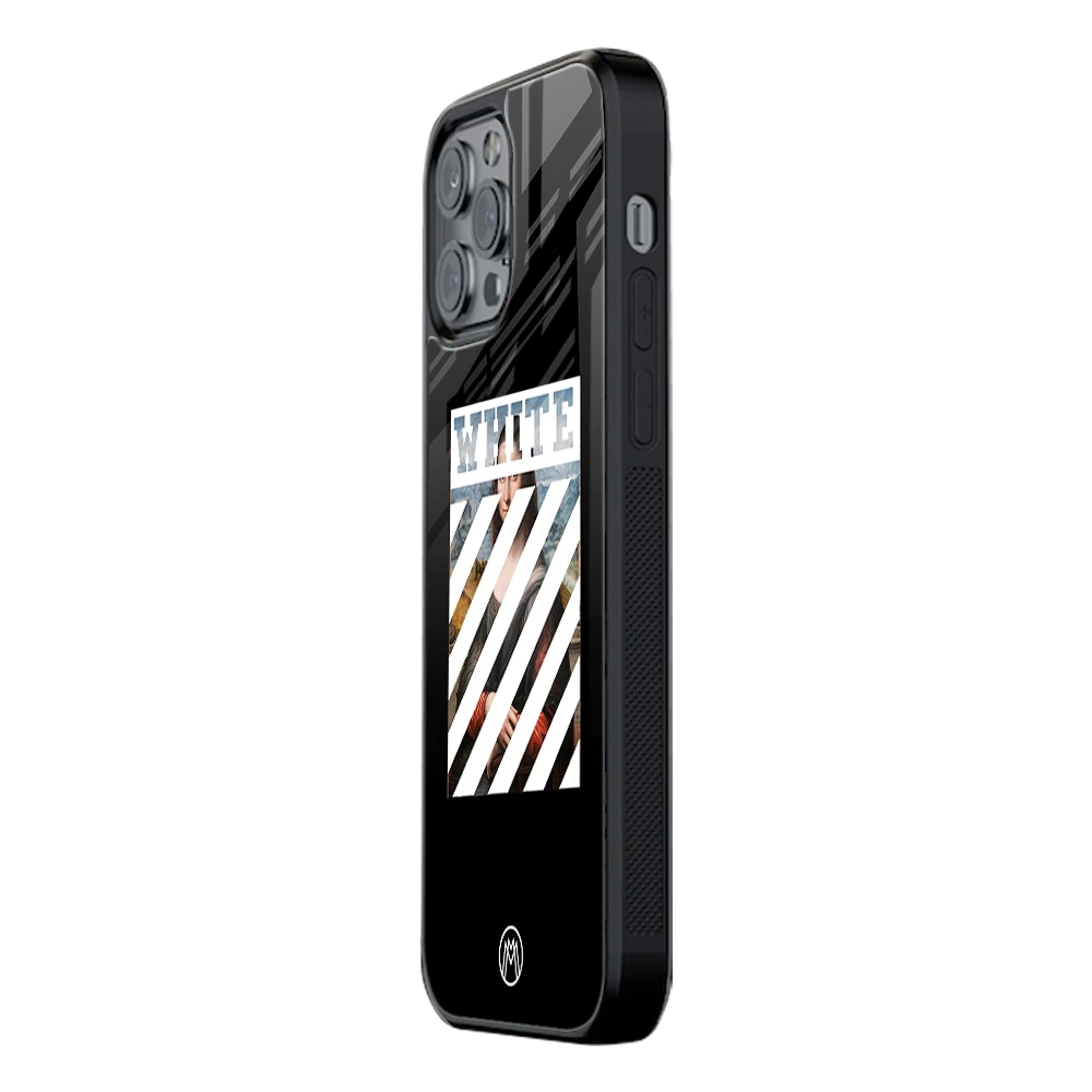 Slim Glass Back Phone Case for Multiple Brands iPhone, Samsung, Redmi, OnePlus, Oppo, Vivo