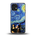 mona lisa starry night back phone cover | glass case for nothing phone 1