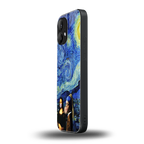 mona lisa starry night back phone cover | glass case for nothing phone 2