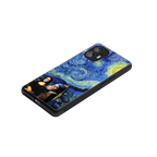 mona lisa starry night back phone cover | glass case for nothing phone 2