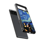 mona lisa starry night back phone cover | glass case for Google Pixel 6A