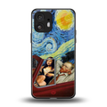 mona lisa x van gogh back phone cover | glass case for nothing phone 2