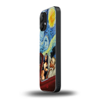 mona lisa x van gogh back phone cover | glass case for nothing phone 2