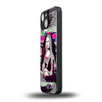 mona remix back phone cover | glass case for iphone 13 mini