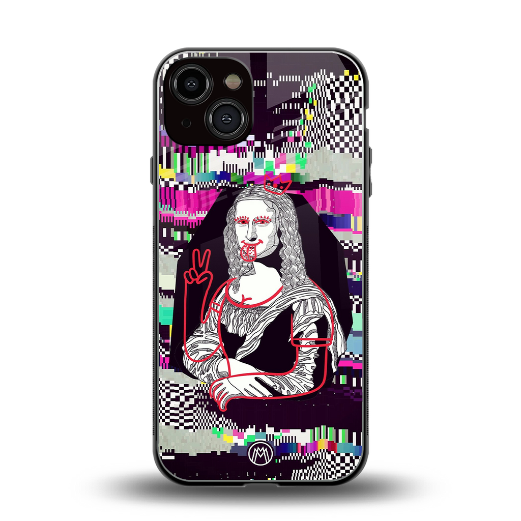 mona remix back phone cover | glass case for iphone 13