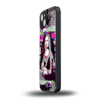 mona remix back phone cover | glass case for iphone 13