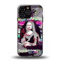 mona remix back phone cover | glass case for iphone 14 pro max